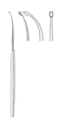 FRONTAL GÜÇLÜ EĞRİLİ KÜRET 6X3 MM 19 CM